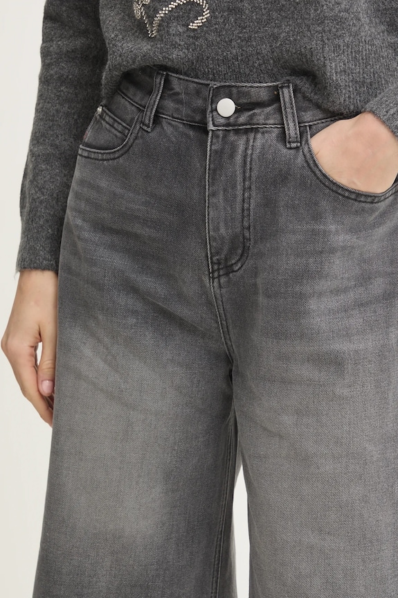 Jeans kratke hlače Answear.LAB siva F229.hms