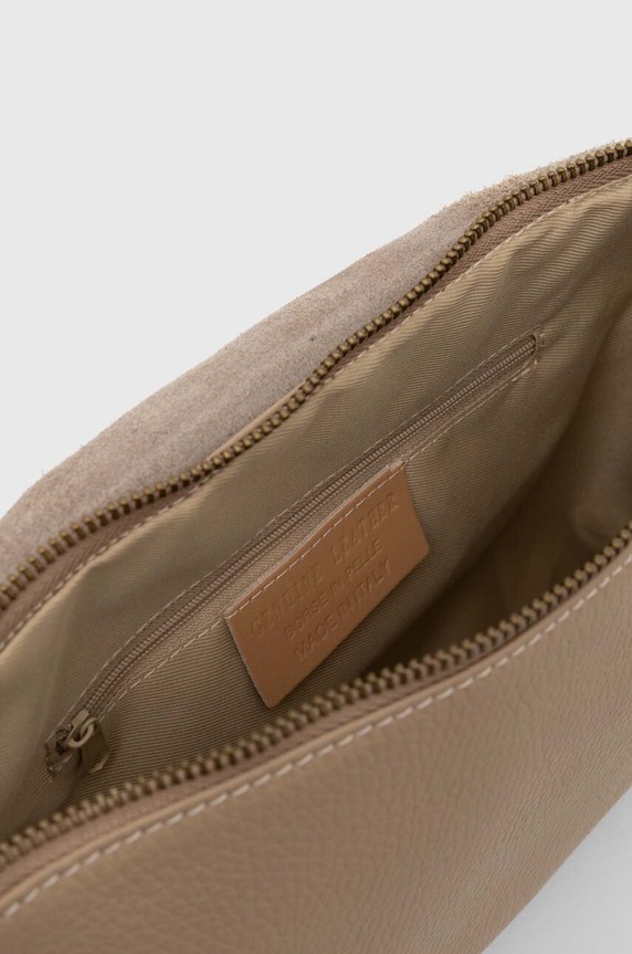 Answear.LAB bőr borítéktáska 450.HWK bézs