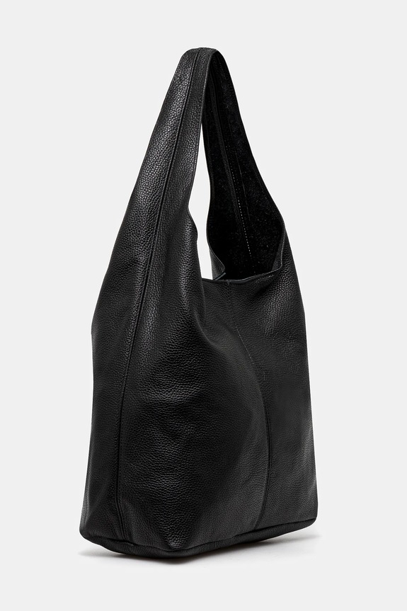 Answear.LAB torebka skórzana 920.HWK czarny WW25