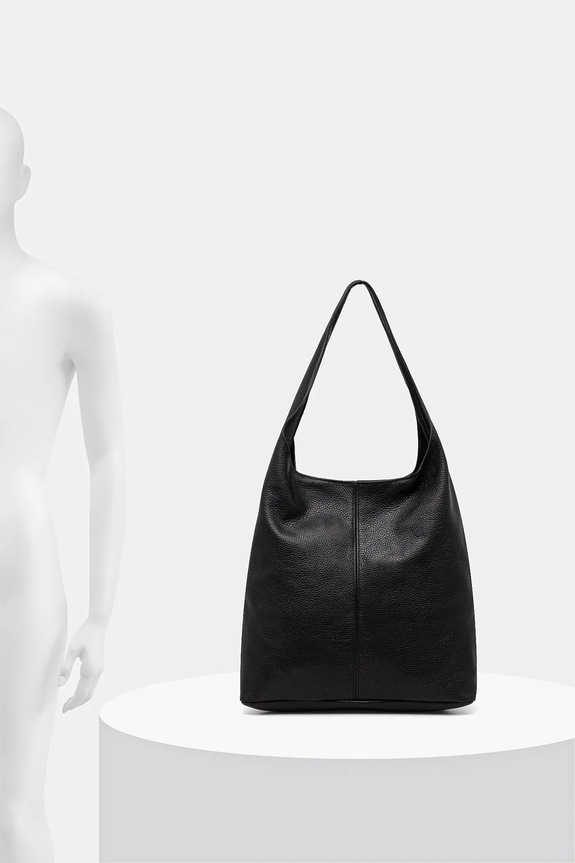 Answear.LAB torebka skórzana 920.HWK czarny