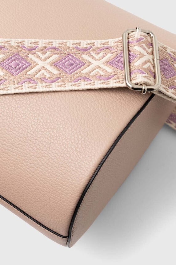 Δερμάτινη τσάντα Answear.LAB ροζ 813.HWK