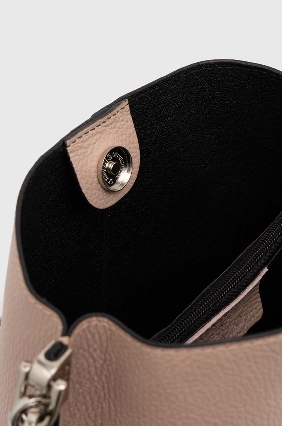 Δερμάτινη τσάντα Answear.LAB 813.HWK ροζ