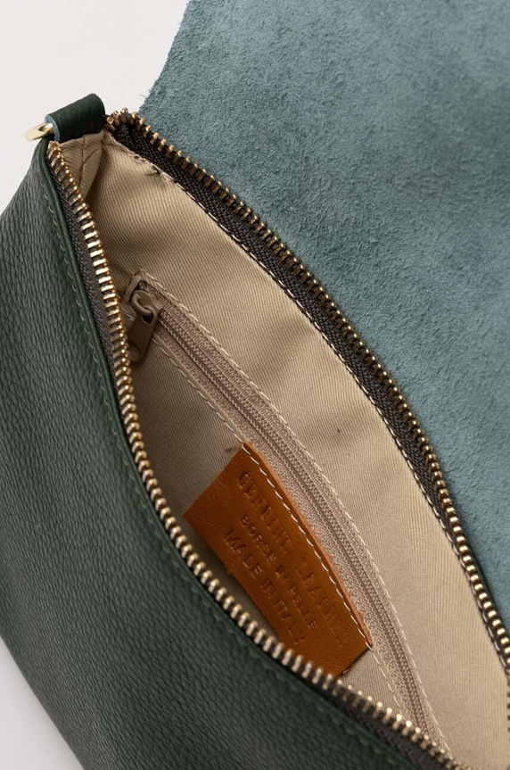 Answear.LAB torebka skórzana 433.hh zielony