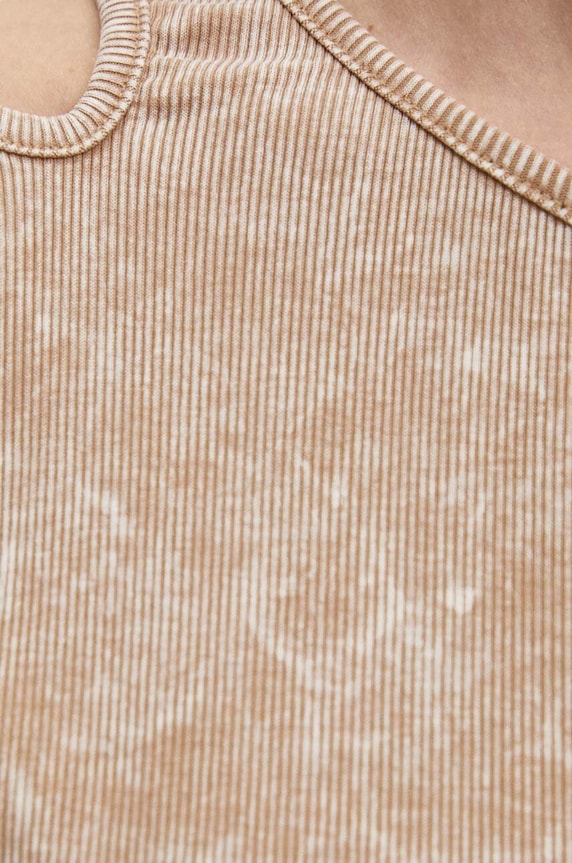 Answear.LAB t-shirt vh317.iw brązowy