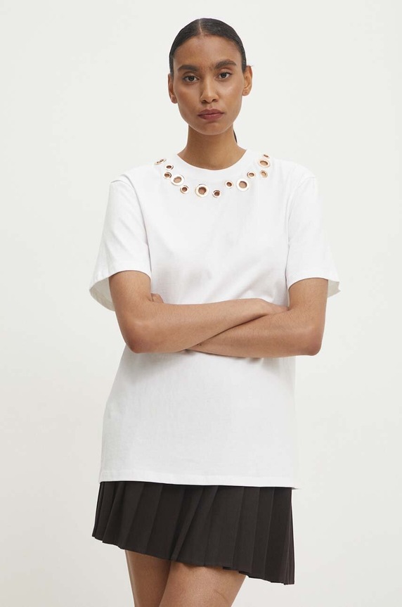 Answear Lab t-shirt biały LC240089.hh