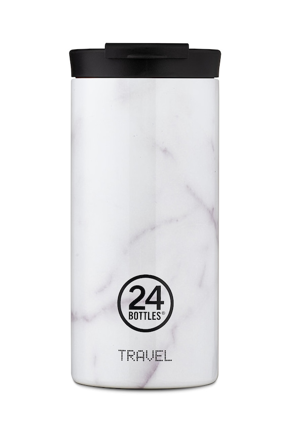 24bottles - Termo hrnček Travel Tumbler Carrara 600ml sivá Tumbler.600.Carrara