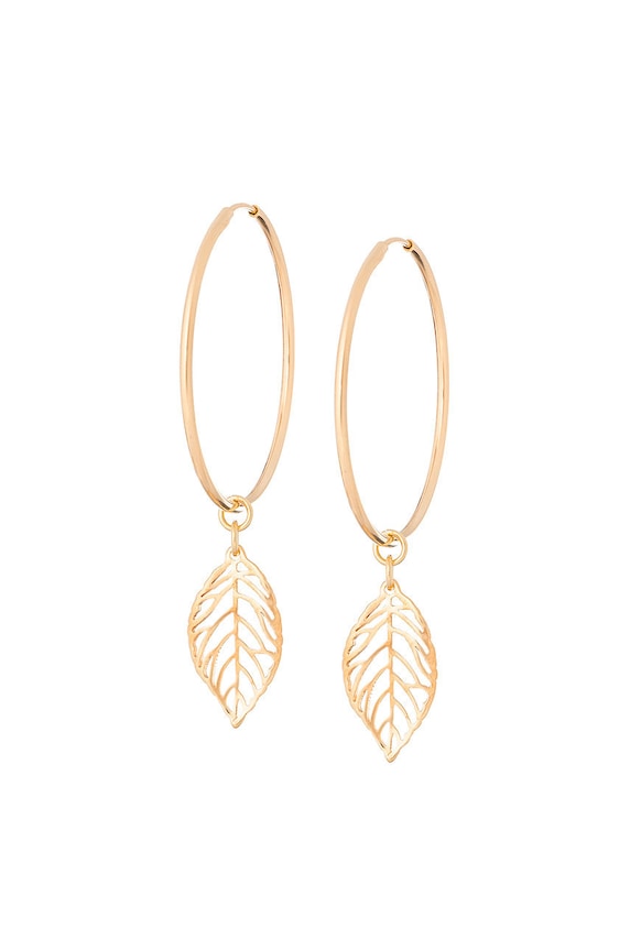 ANIA KRUK orecchini in argento placcato in oro Hippie argento oro SAKKS1220Z