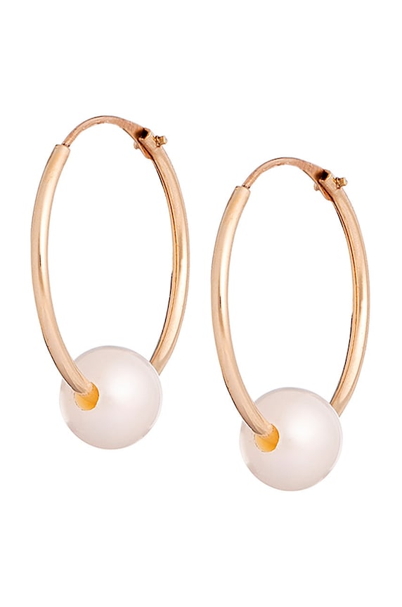 ANIA KRUK orecchini Dolce Vita pietra naturale oro ZALKP0060