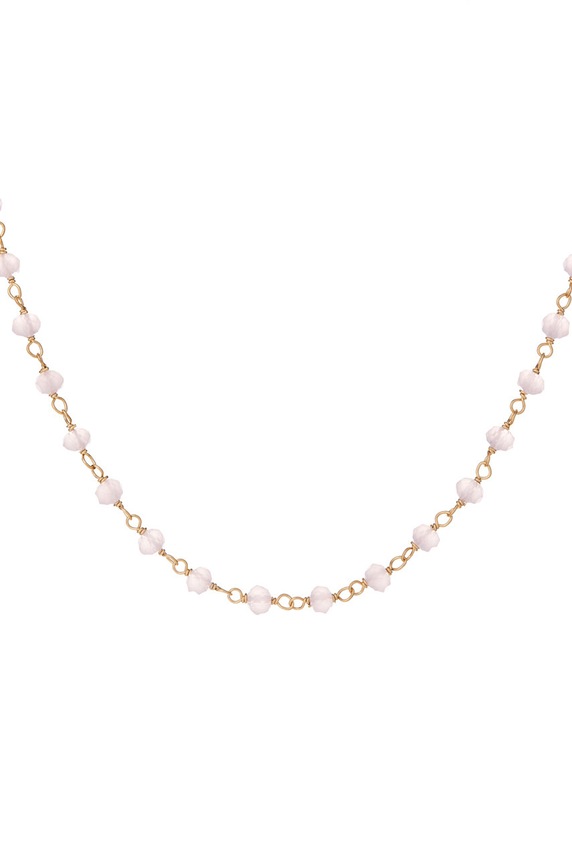 Κολιέ από επιχρυσωμένο ασήμι ANIA KRUK Oval επιχρυσωμένο χρυσαφί SLTNS1780Z