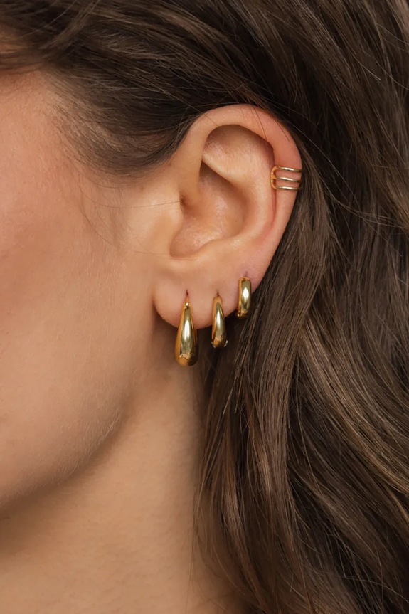 ANIA KRUK fülbevaló Trendy arany MRUKM0450Z