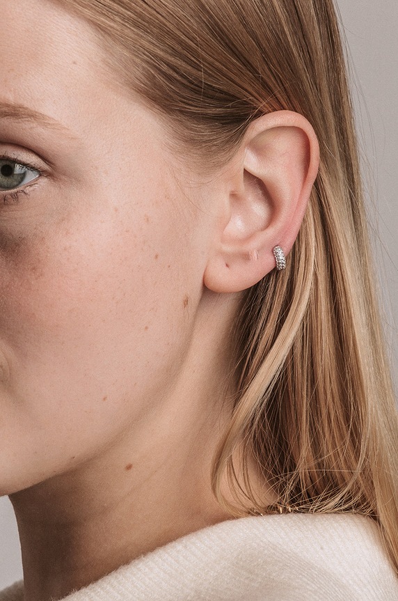 ANIA KRUK kolczyki srebrne Trendy SRUKS0150 srebrny ZA00