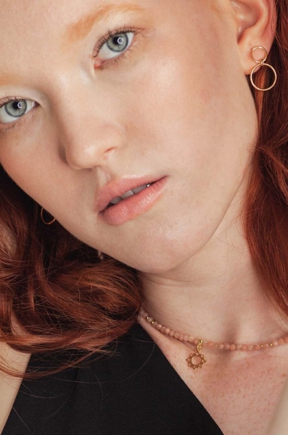 Ogrlica ANIA KRUK Summer SAKNN1510Z zlatna ZS26