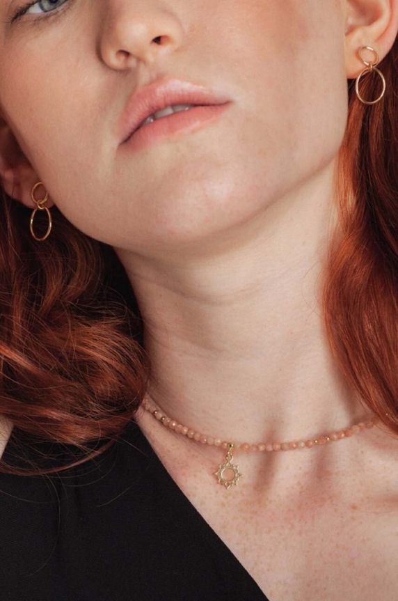 Dodaci Ogrlica ANIA KRUK Summer SAKNN1510Z zlatna