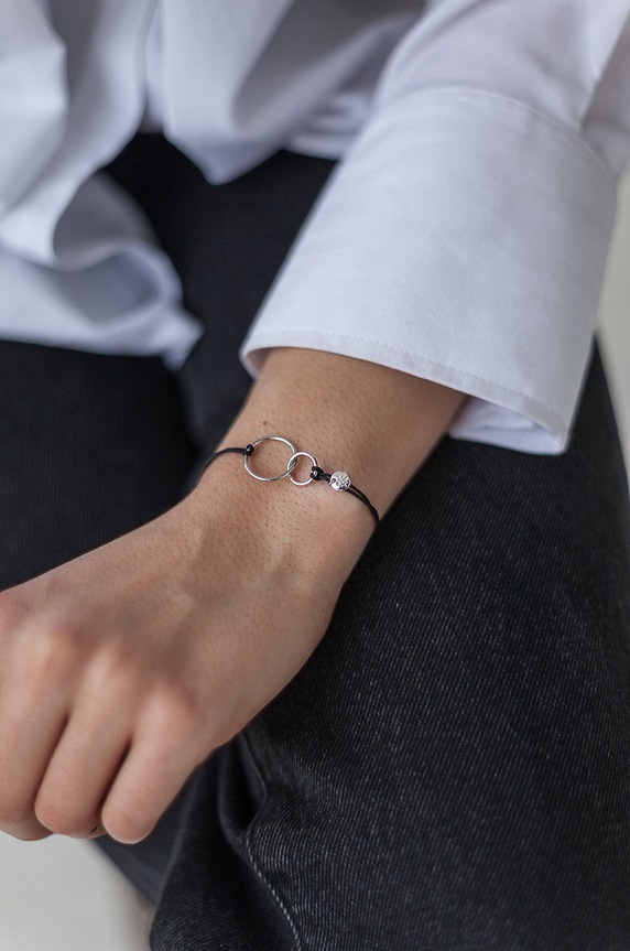 ANIA KRUK bransoletka Cosmo SGCAU0041 srebrny ZA00