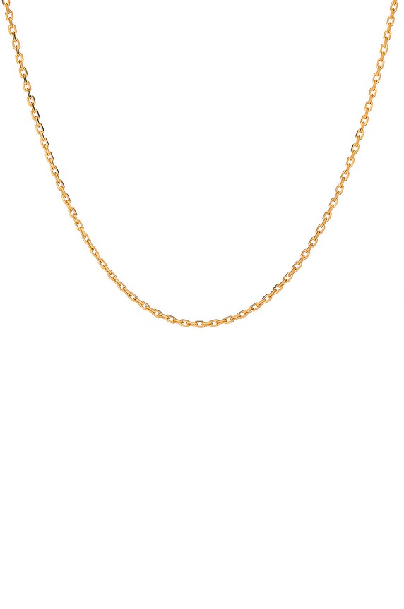 ANIA KRUK collana in argento placcato oro Łańcuszki argento oro SGCLS4210Z