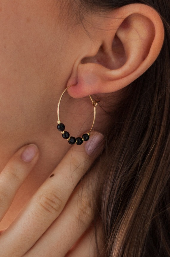ANIA KRUK orecchini in argento placcato in oro Oval SAKKN1440Z oro ZA00