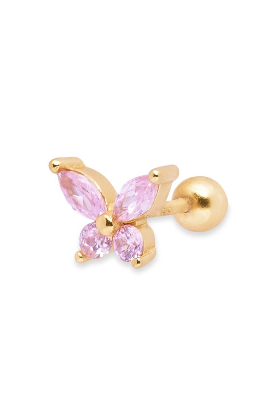 ANIA KRUK kolczyk ze srebra pokrytego złotem Piercing Rock It pozłacane złoty SRUKS0360Z