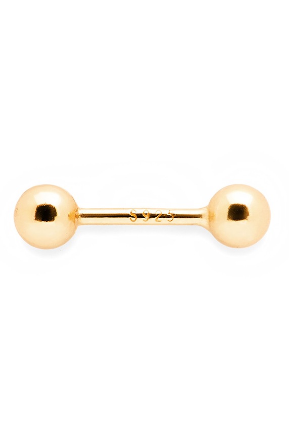 Accesorii ANIA KRUK cercel din argint placat cu aur SRUKS0500Z aur