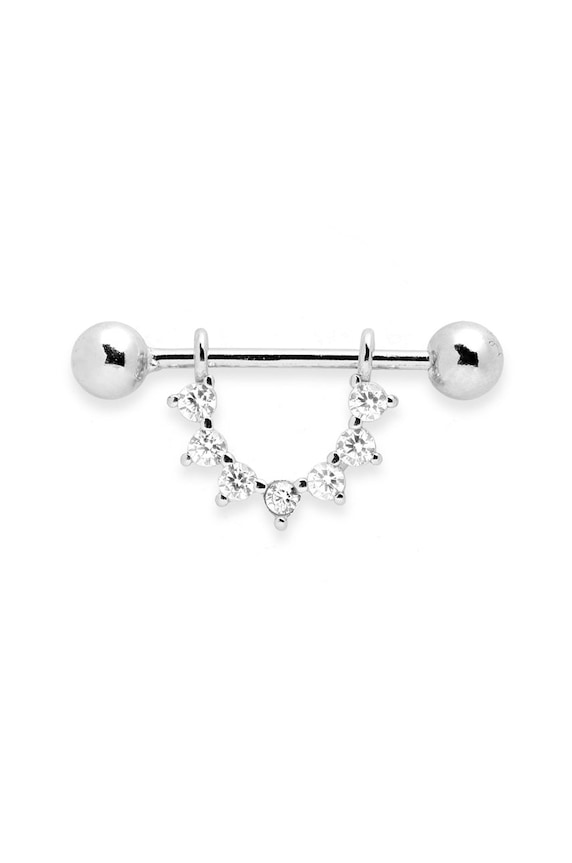 ANIA KRUK kolczyk ze srebra Piercing Rock It Gift Box srebrny SRUKS0680