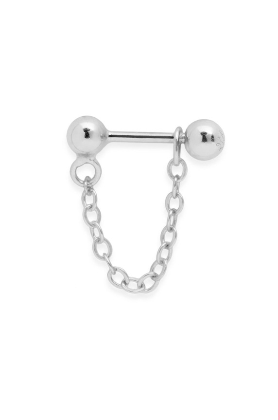 ANIA KRUK kolczyk ze srebra Piercing Rock It Gift Box srebrny SRUKS0710