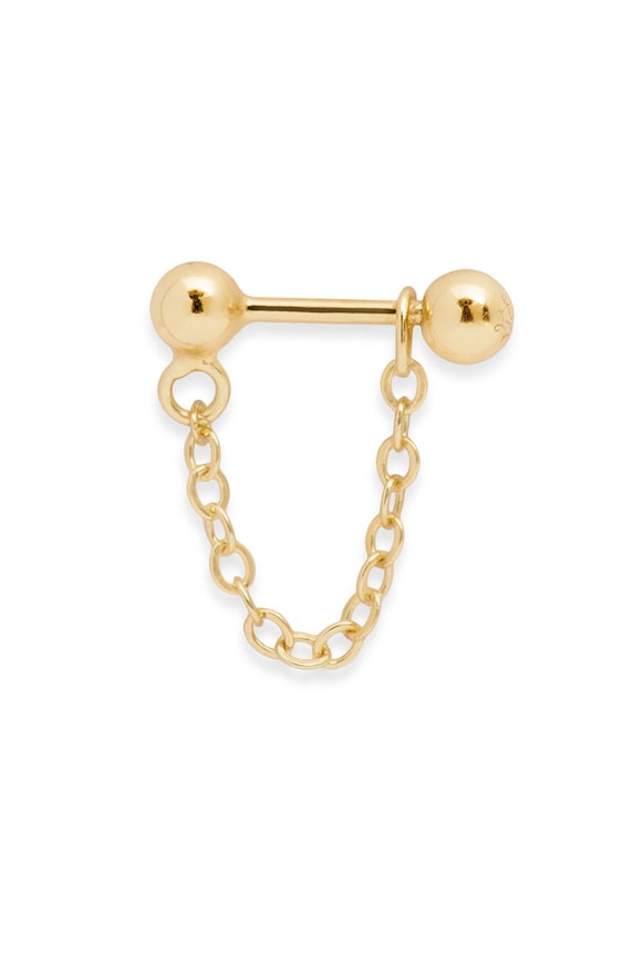 ANIA KRUK orecchino in argento placato in oro Piercing Rock It argento oro SRUKS0710Z
