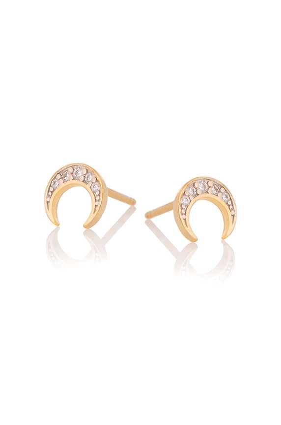 ANIA KRUK orecchini Sky zircone oro MRUKM0190Z