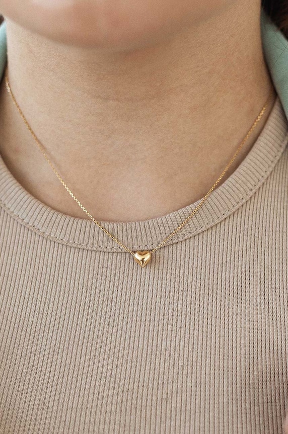 Κολιέ από επιχρυσωμένο ασήμι ANIA KRUK Romantica SLTNS2200Z χρυσαφί ZA00