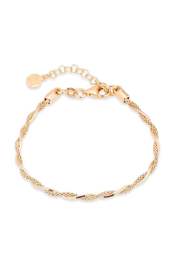ANIA KRUK bracciale placcato oro Trendy argento oro SLTAS2180Z