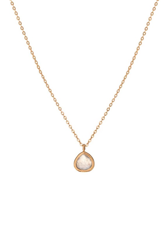 Κολιέ από επιχρυσωμένο ασήμι ANIA KRUK Duo ασήμι χρυσαφί SOPNN0630Z