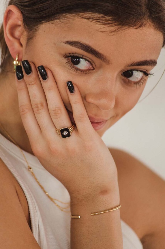 ANIA KRUK pierścionek VINTAGE MRUPM0860Z złoty ZA00