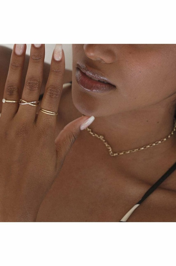 ANIA KRUK pierścionek złoty SOFT ZEMPZ1860 złoty ZA00