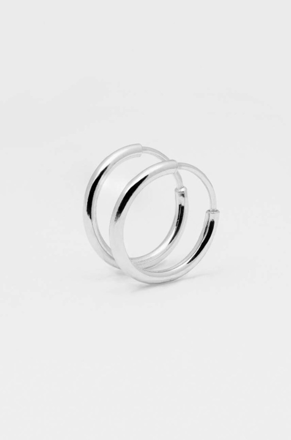 Ασημένια σκουλαρίκια ANIA KRUK TRENDY SAKKS0960 ασημί ZA00