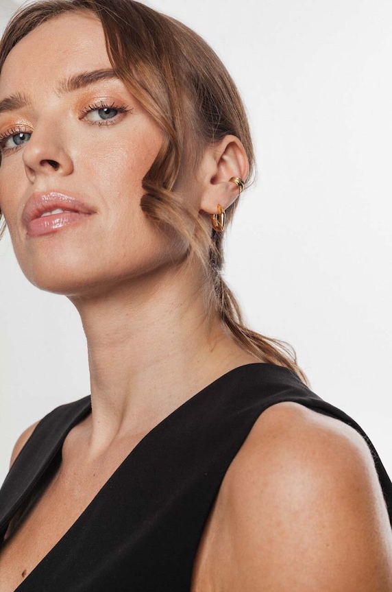 Kiegészítők ANIA KRUK fülbevaló TRENDY MRUKM1120Z arany