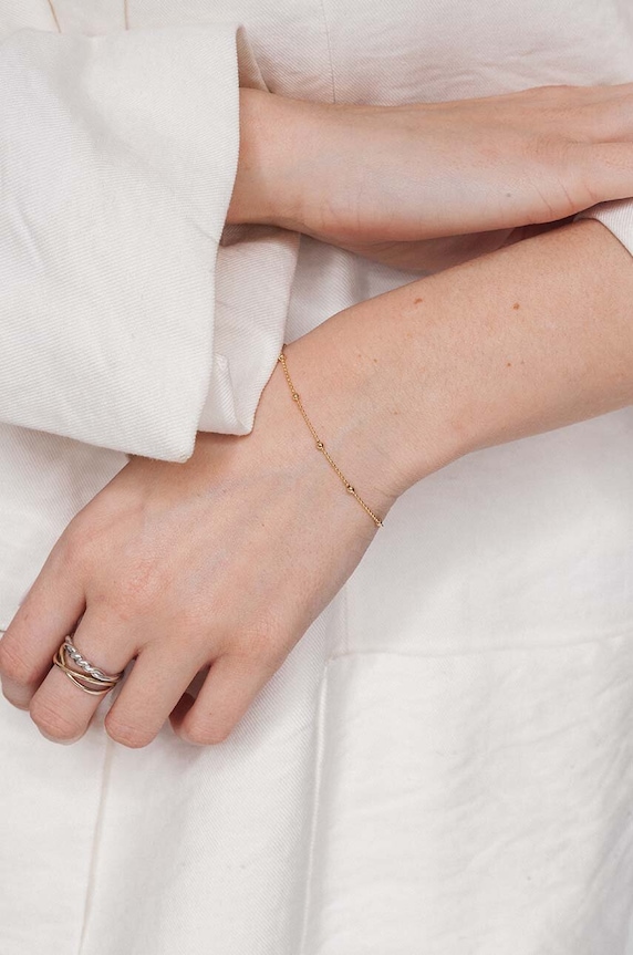 ANIA KRUK bracciale in argento placcato in oro TRENDY oro SGCAS1650Z