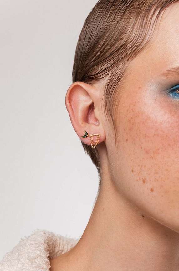 ANIA KRUK kolczyk do piercingu ROCK IT złoty SRUKC1826Z