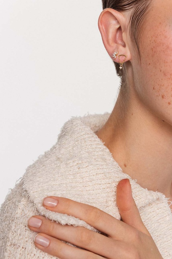 Piercing uhan ANIA KRUK ROCK IT zlata SRUKC1872Z