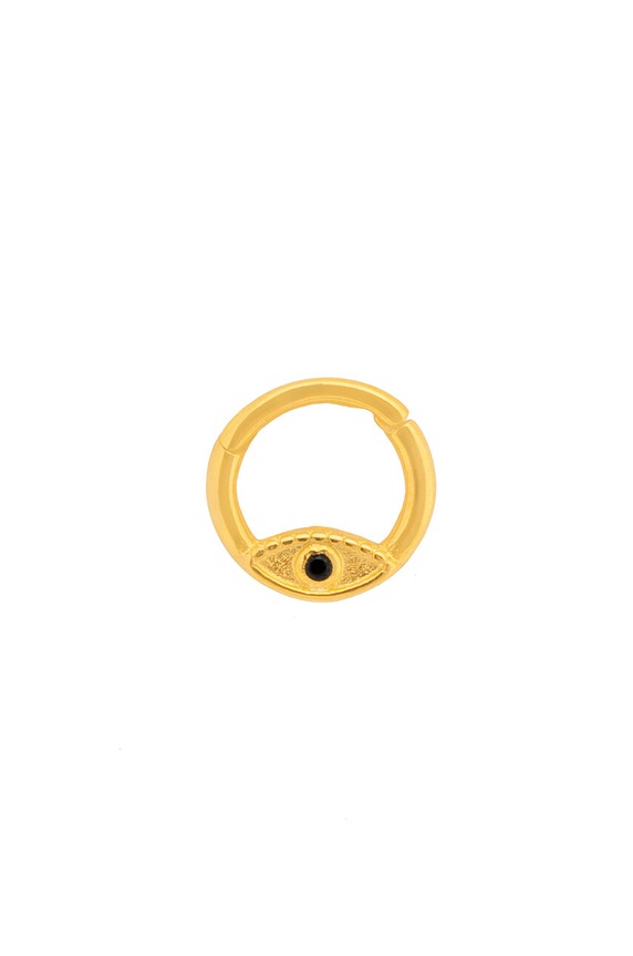 ANIA KRUK piercing fülbevaló ROCK IT ezüst arany SRUKC1901Z