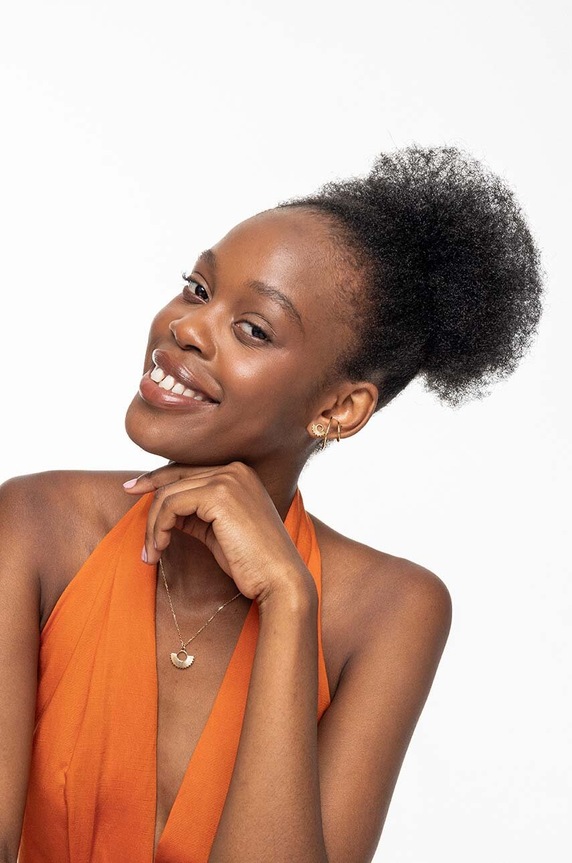 ANIA KRUK aranyozott ezüst fülbevaló ROCK IT arany SRUKS1400Z