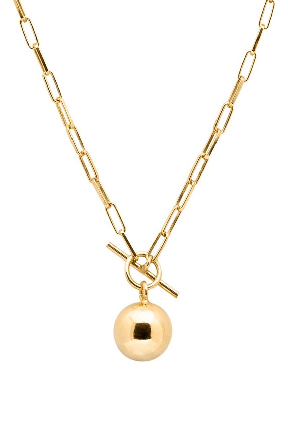 Серебряное колье с позолотой ANIA KRUK VINTAGE позолота золотой SLTNS2710Z