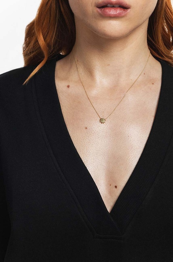 ANIA KRUK naszyjnik złoty SOFT złoty ZEMNZ2220