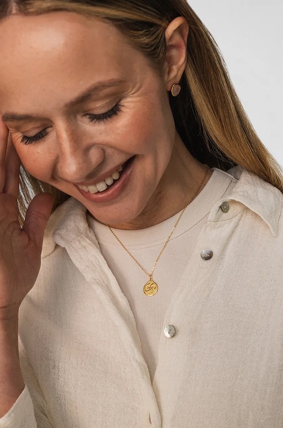 Επιχρυσωμένο κολιέ ANIA KRUK AMULETY χρυσαφί MRUNM2190Z