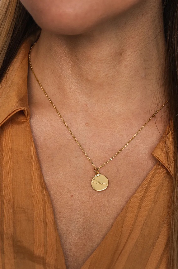 Doplňky Pozlacený náhrdelník ANIA KRUK AMULETY MRUNM2220Z zlatá