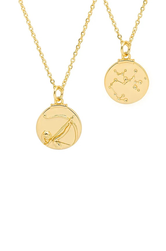 ANIA KRUK collana placcata oro AMULETY oro plissettato oro MRUNM2240Z