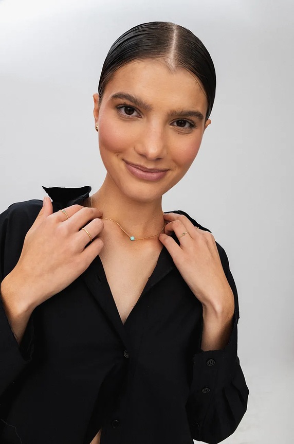 Аксесуари Золотий перстень ANIA KRUK DOLCE VITA ZEMPZ0450 золотий