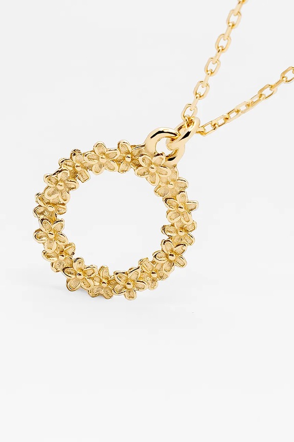 Серебряное колье с позолотой ANIA KRUK HIPPIE SAKNS2350Z золотой ZS26