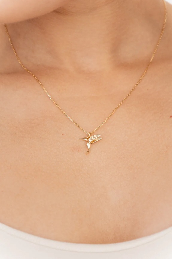 Dodaci Ogrlica ANIA KRUK BELIEVE SAKNS2600Z zlatna