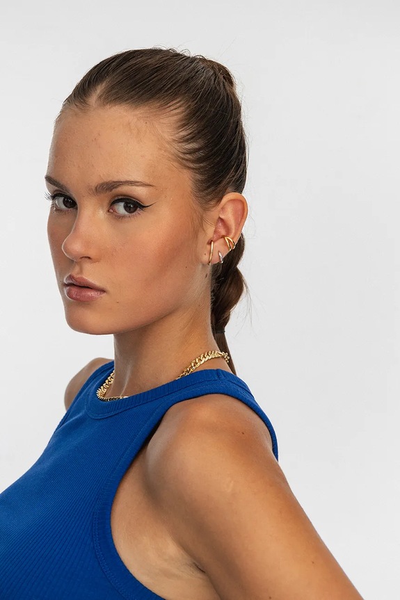 ANIA KRUK orecchini in argento placcato in oro GLAMOUR oro SMIKS0140Z
