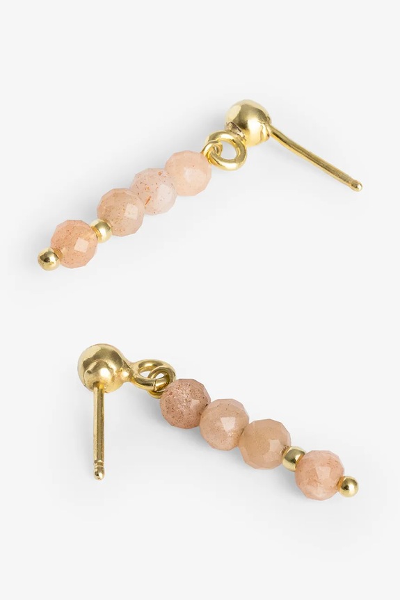 Accesorii ANIA KRUK cercei din argint placat cu aur SUMMER SAKKN2678Z aur