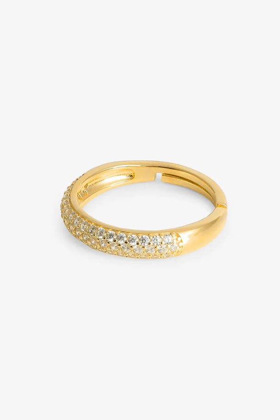 ANIA KRUK inel de argint placat cu aur GLAMOUR SMIPC0672Z aur ZA00