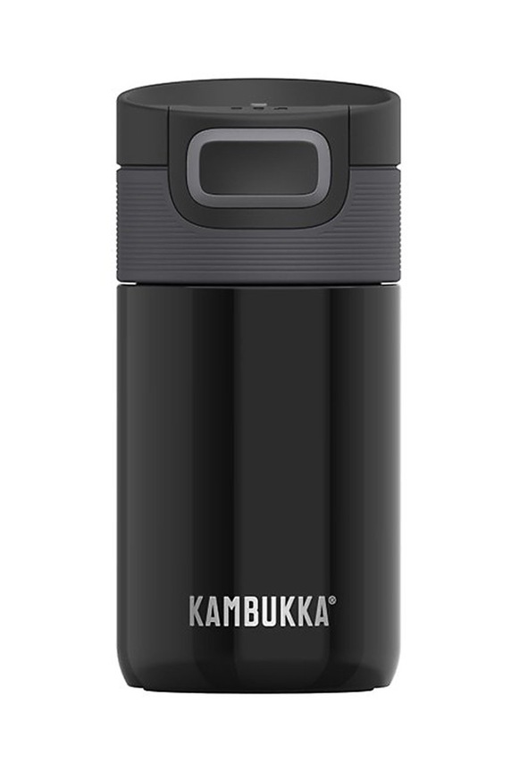 Kambukka termosz bögre Etna 300ml Pitch Black fekete 11.01022